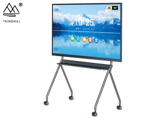 4k Resolution Interactive Digital Blackboard With 350cd/M2 Brightness
