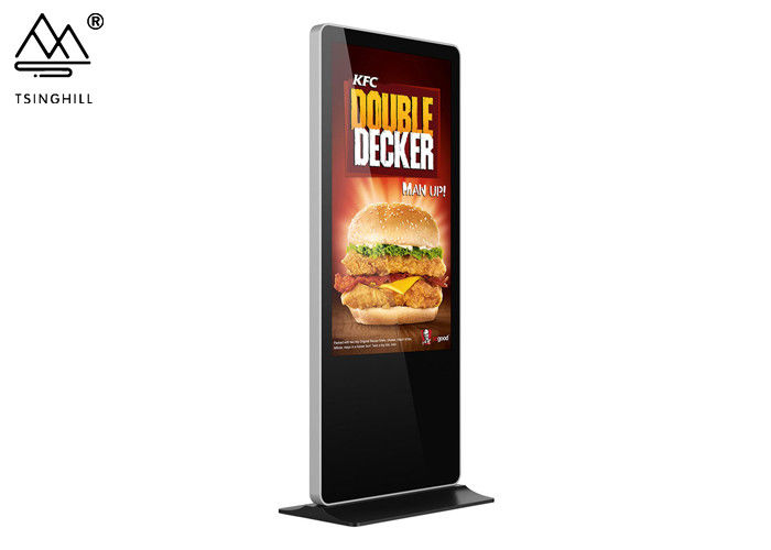 3840x2160 Floor Standing Interactive Kiosk 43 Inch LCD Panel