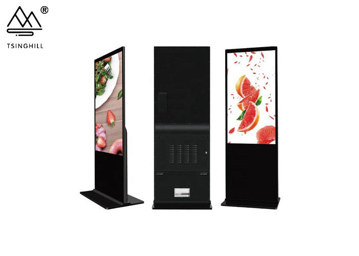 43 Inch Floor Standing Interactive Kiosk LCD Advertising Player