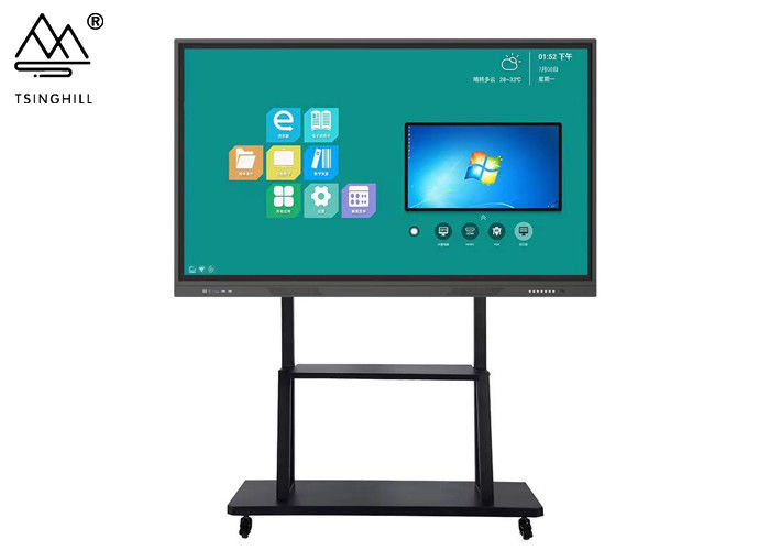 FCC 75 Inch Touch Screen Panel Interactive Whiteboard For Students