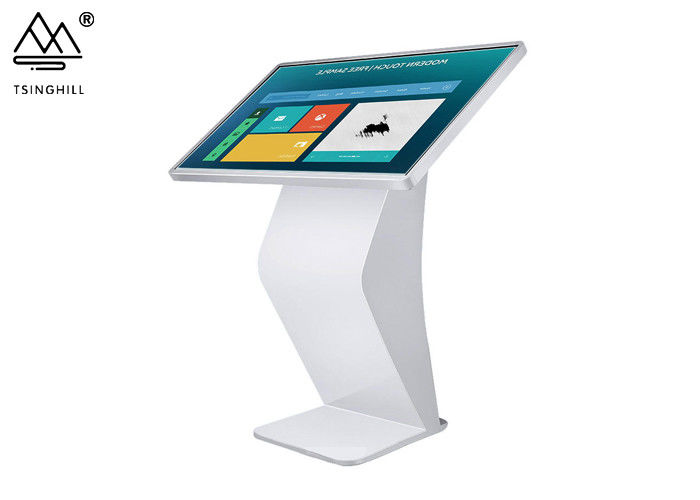 Customer Service Kiosk Touch Screen Interactive 43 Inch Signage