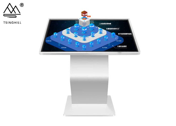 55 Inch Kiosk Digital Touch Signage Trade Show Touch Screen Kiosk