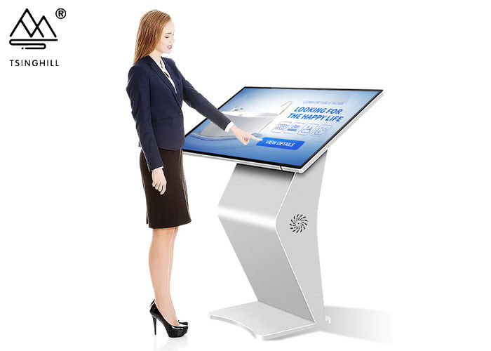 Restaurant Payment Kiosk Machine 49 Inch Interactive Touch Screen Kiosk